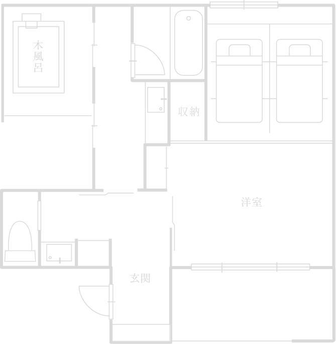 清泉の間取り図